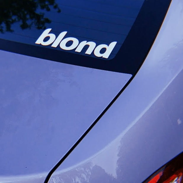 Blonde Decal