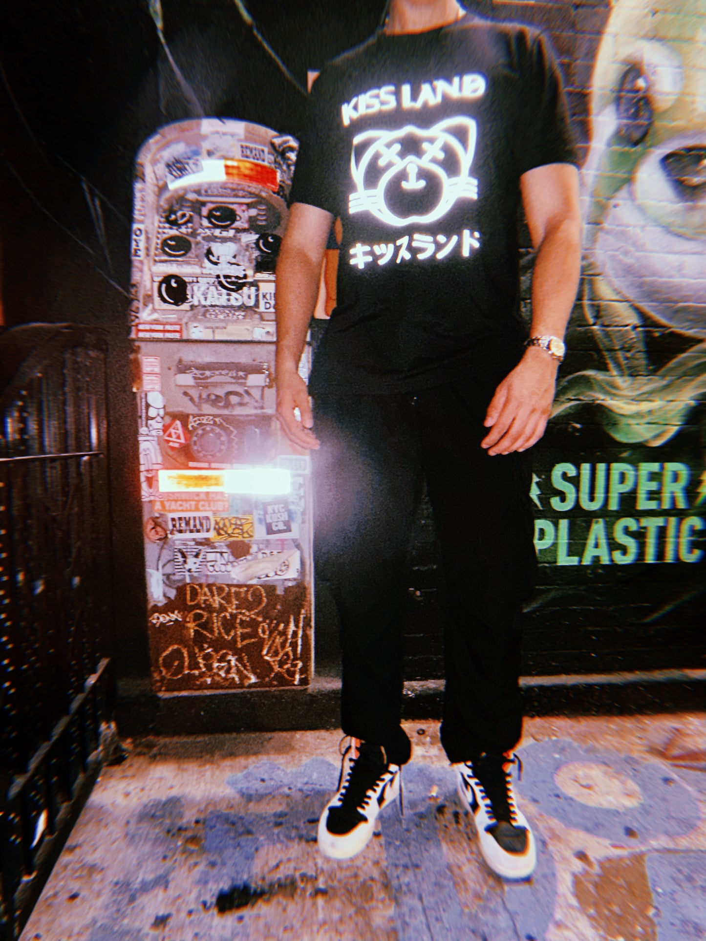 Kiss Land Reflective Tee