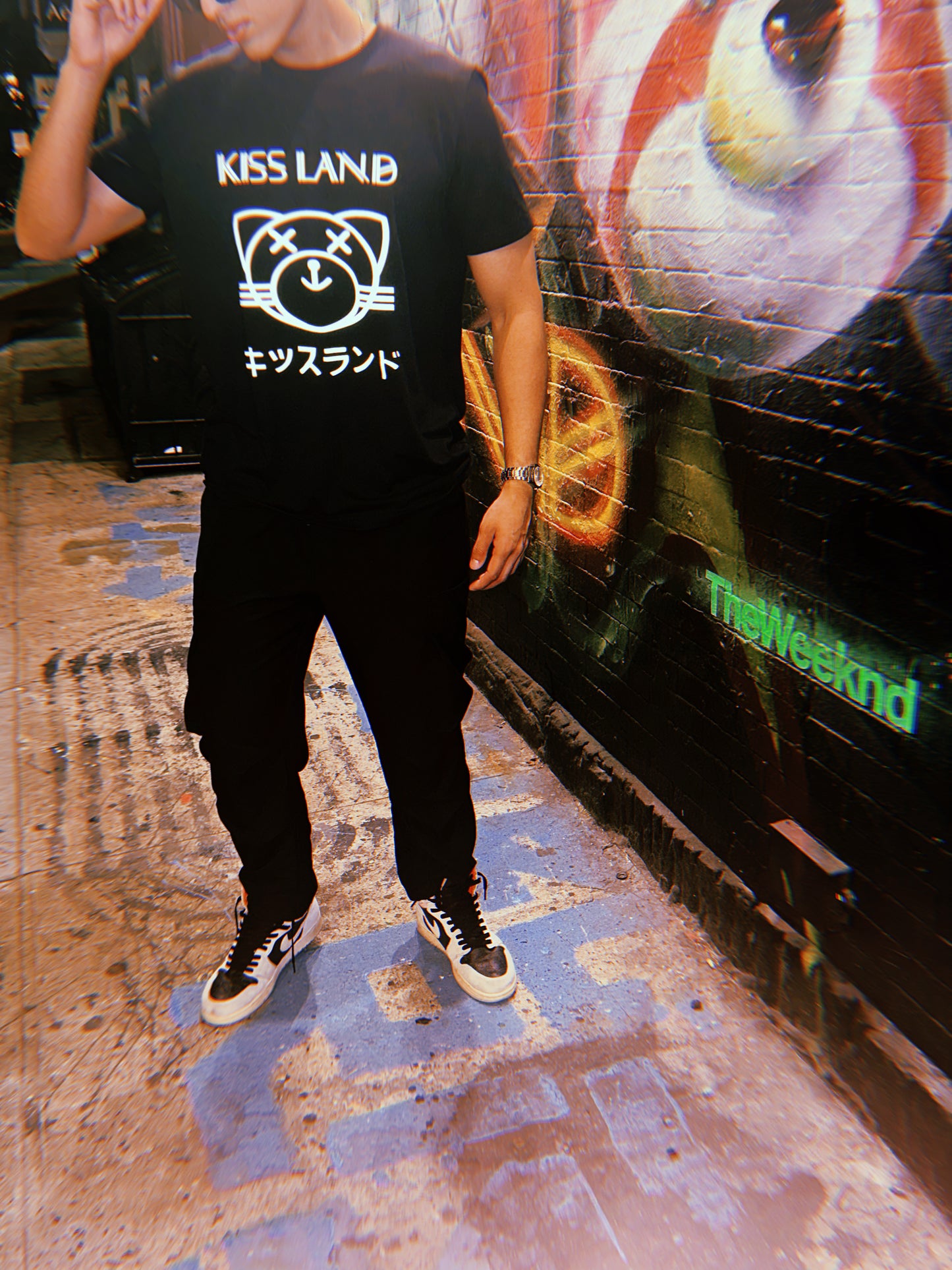 Kiss Land Reflective Tee