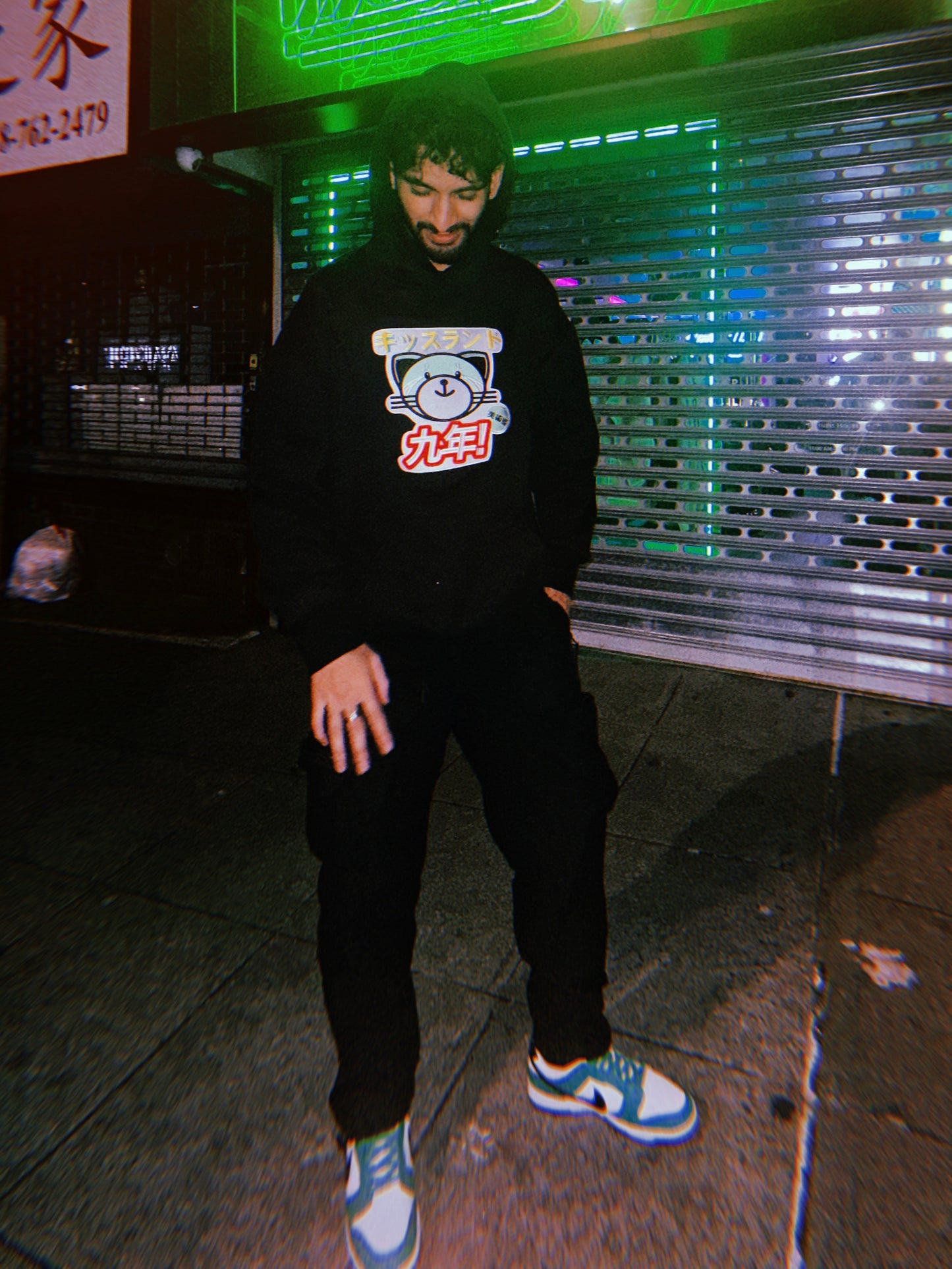 Kiss Land Embroidered Hoodie