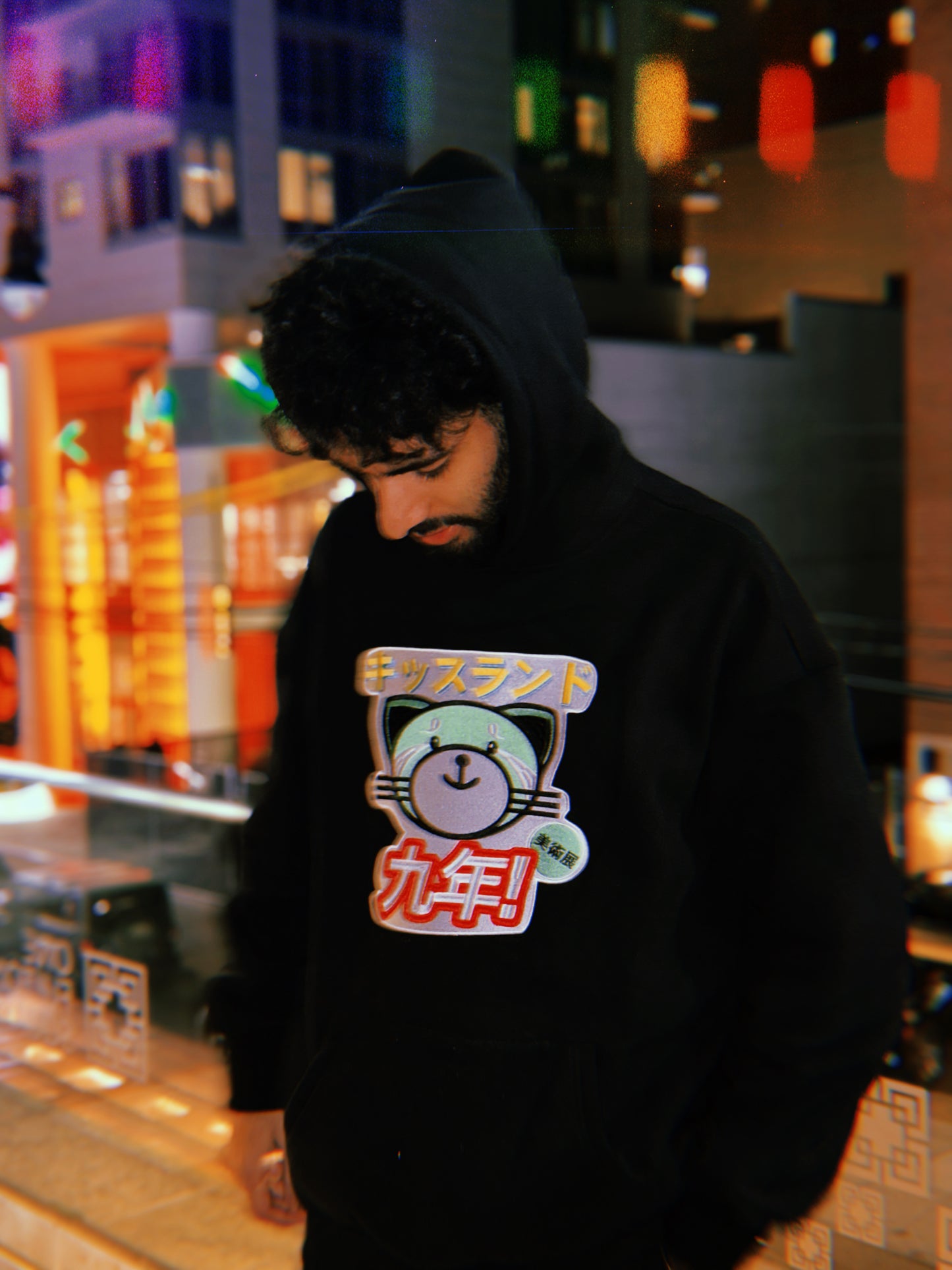 Kiss Land Embroidered Hoodie