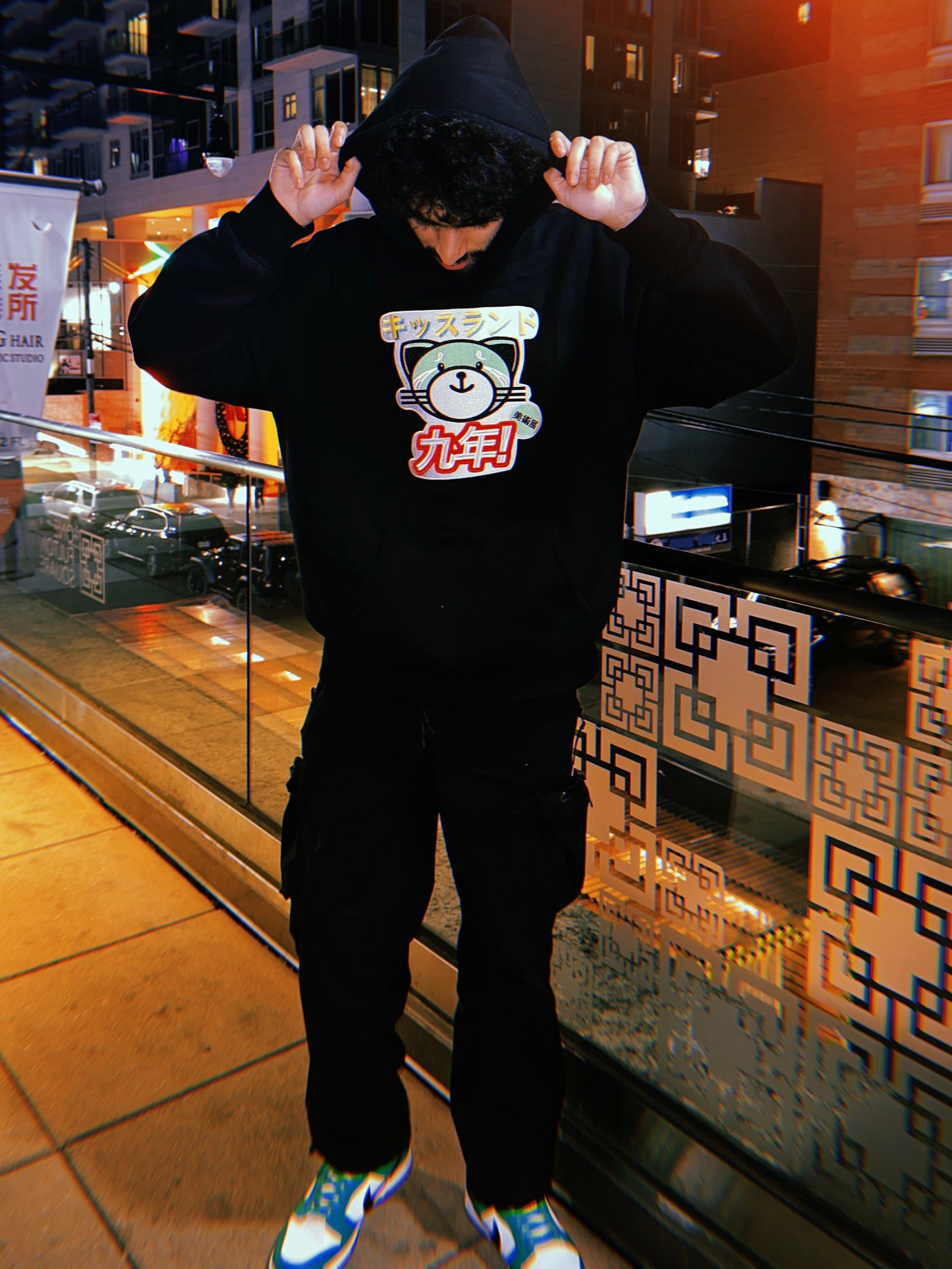 Kiss Land Embroidered Hoodie