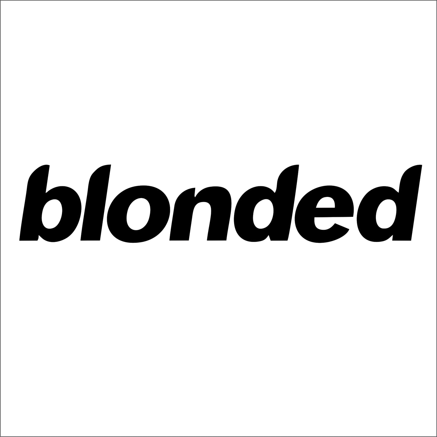 Blonde Decal