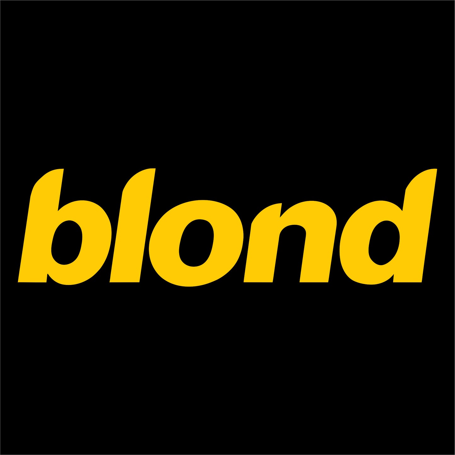 Blonde Decal