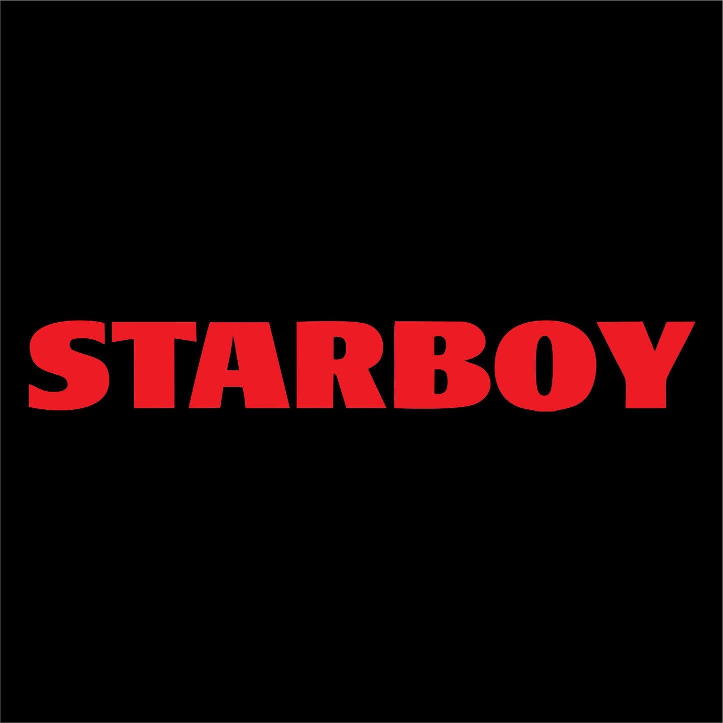 Starboy Decal